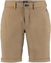New Zealand Auckland Korte Broek Chino Whale Bay Fox Khaki (21CN620 - 151)