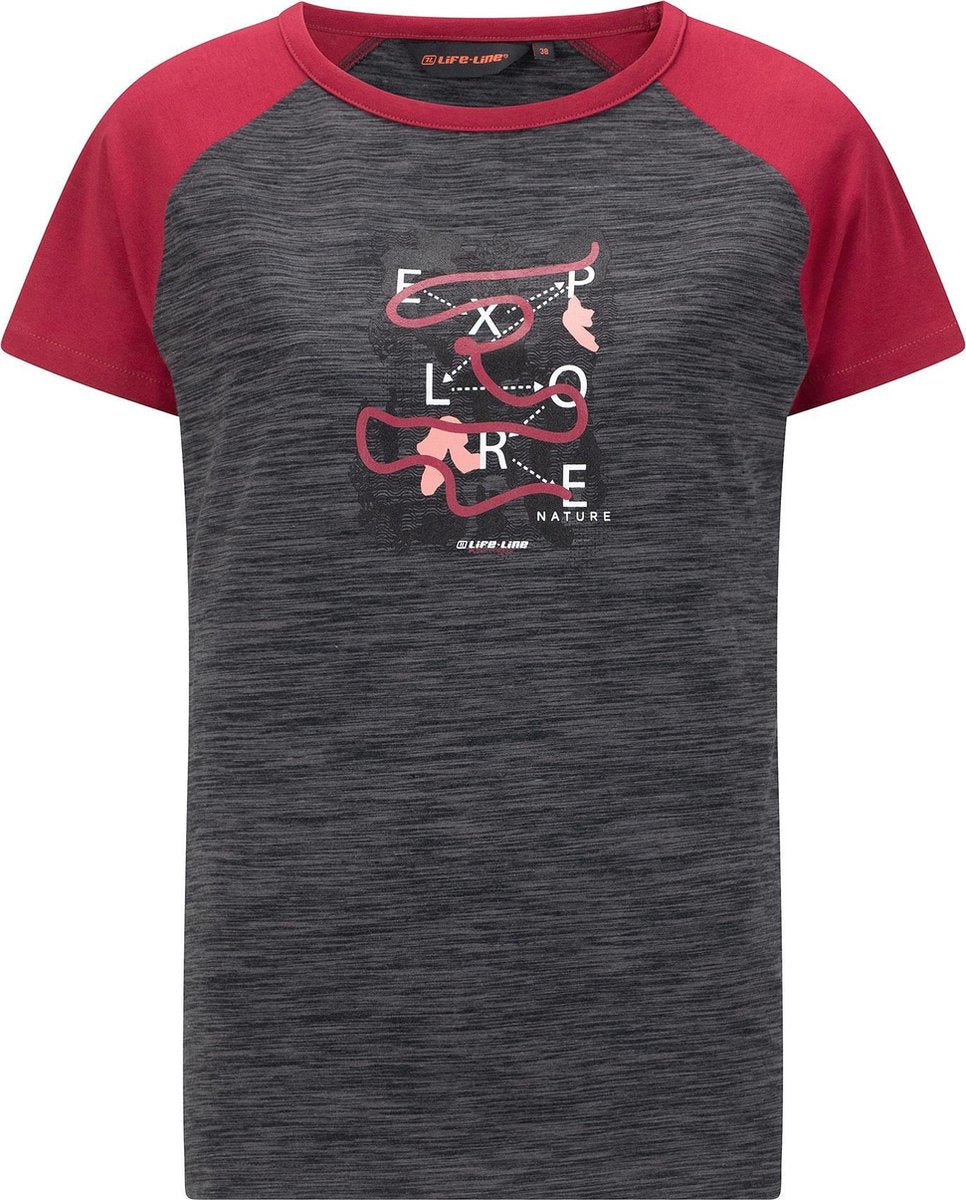 Life-Line Crich T-Shirt - Dames Outdoor Shirt - Sneldrogend Strech Shirt