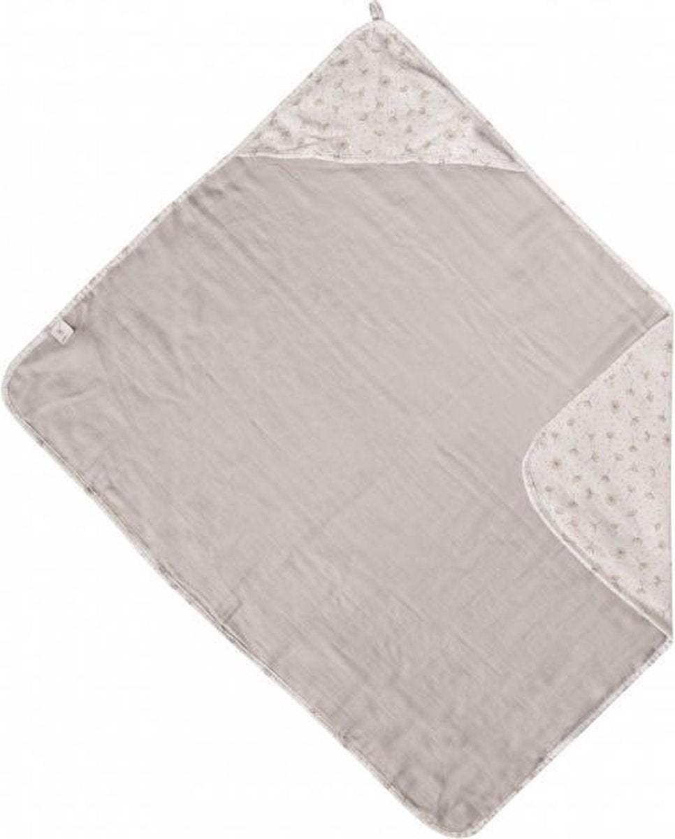 bébé-jou Fabulous Hydrofiel badcape - Wish Grey