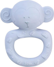 bijtring Jungle Party rubber blauw