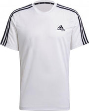 adidas D2M 3-Stripes Shirt Heren - wit - maat S