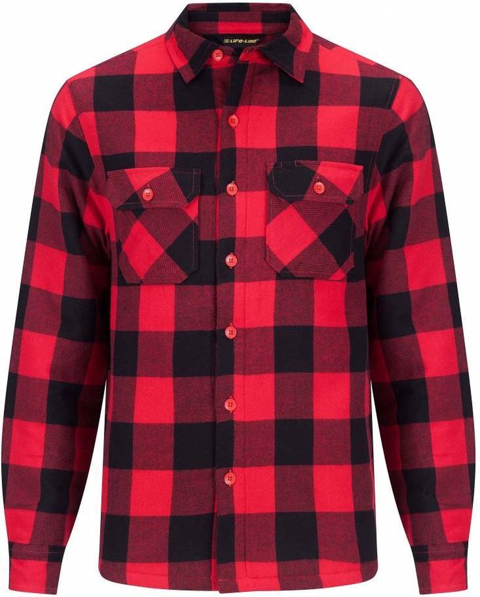Life-Line Joris Blouse - Heren Outdoor Overhemd - Gevoerd Shirt