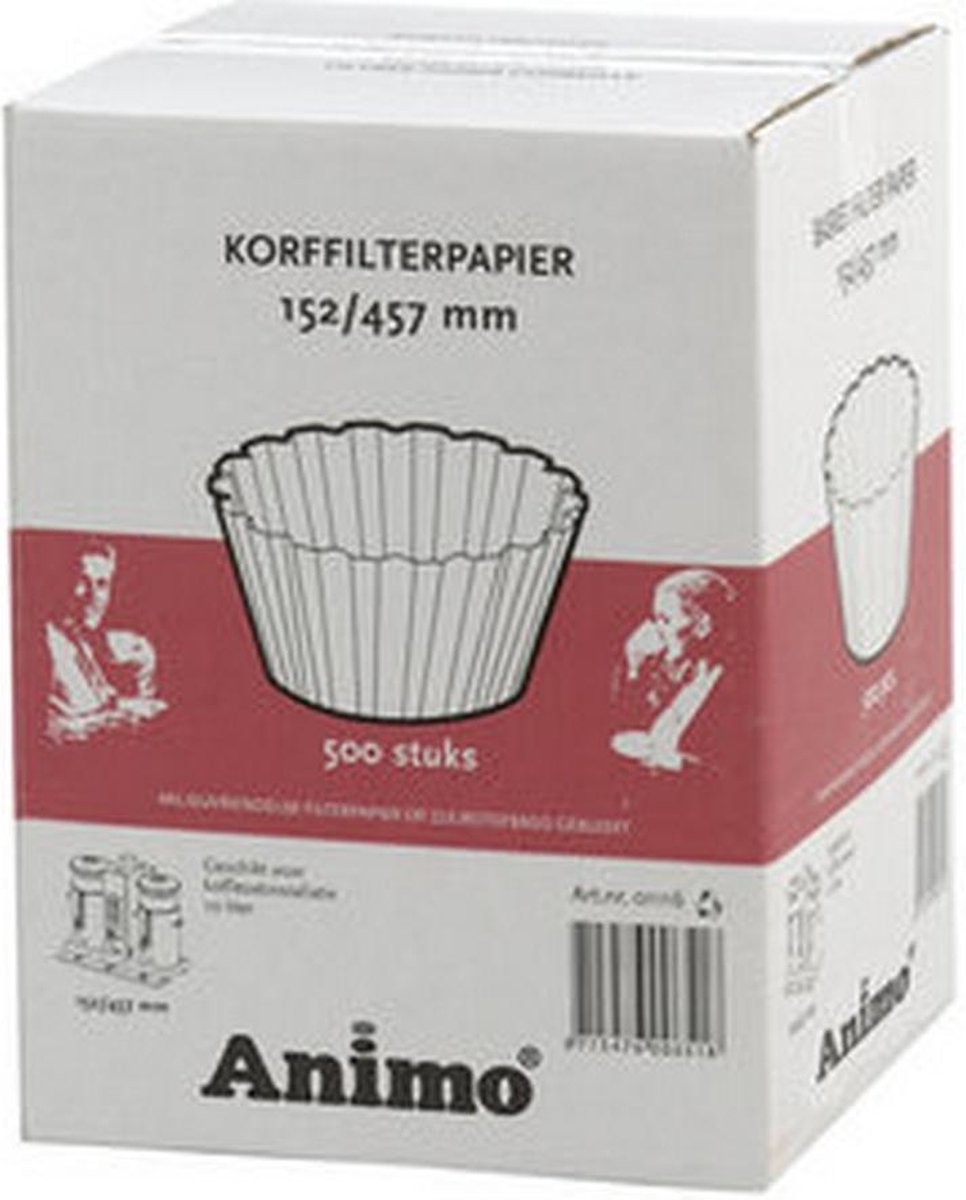Animo korffilterpapier 152/457 10 liter