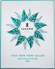 Cacamo - 100% pure raw cacao - 500 gram cacao paste - Ceremonial Cacao