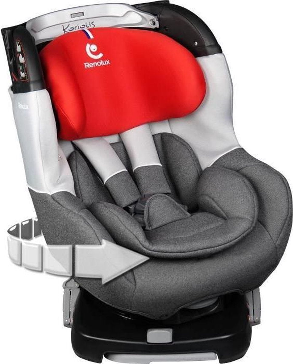 RENOLUX Koriolis Smart Swivel autostoel - groep 0 + / 1 - rood
