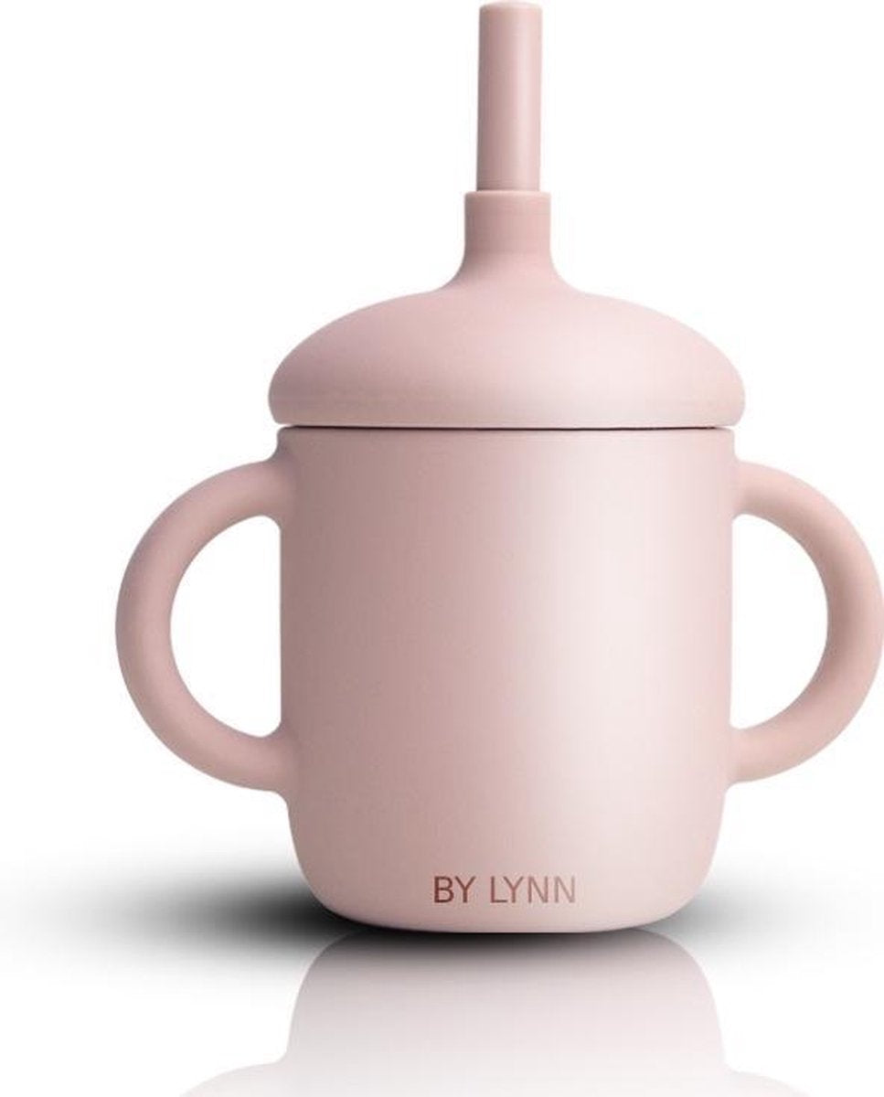 BY LYNN - Sippy Cup met handvat en rietje - Vanaf 6 Maanden - Beker - 150 ml - drinkbeker - Vaatwasbestendig - Magnetron bestendig