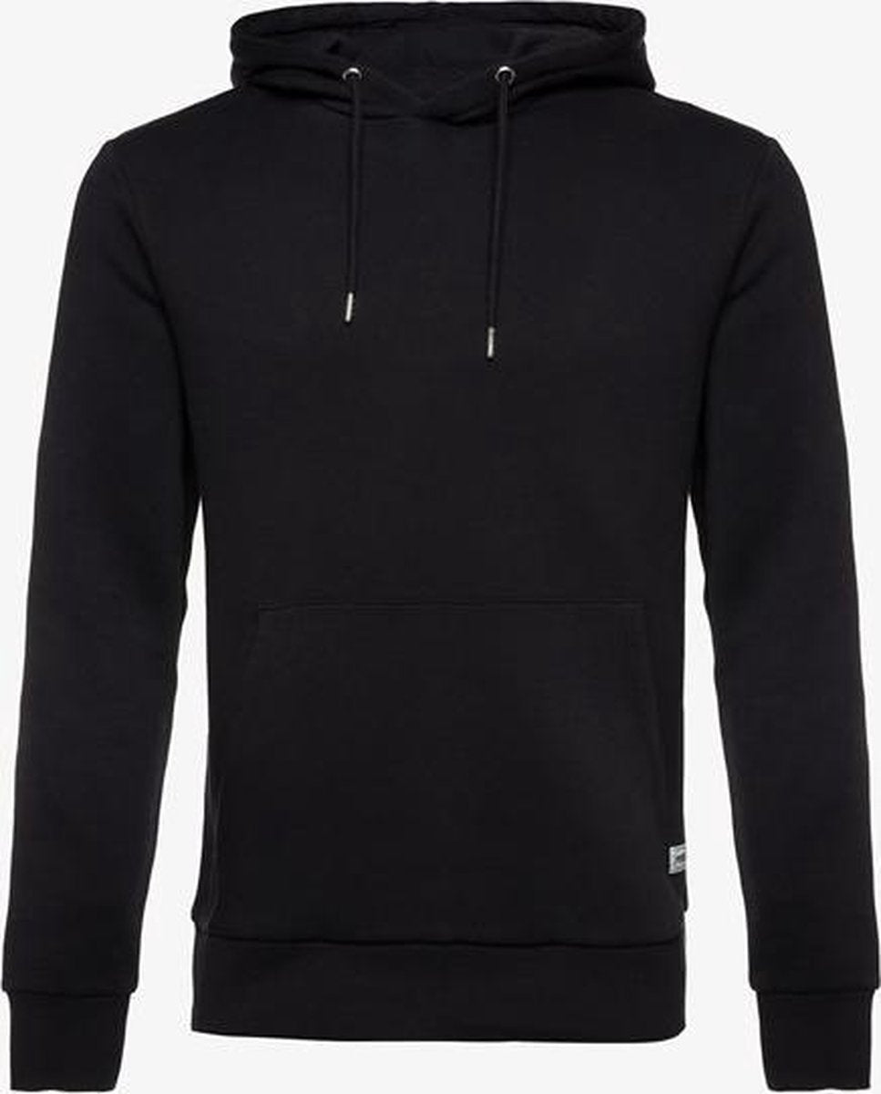 Produkt heren hoodie zwart - Zwart - Maat M
