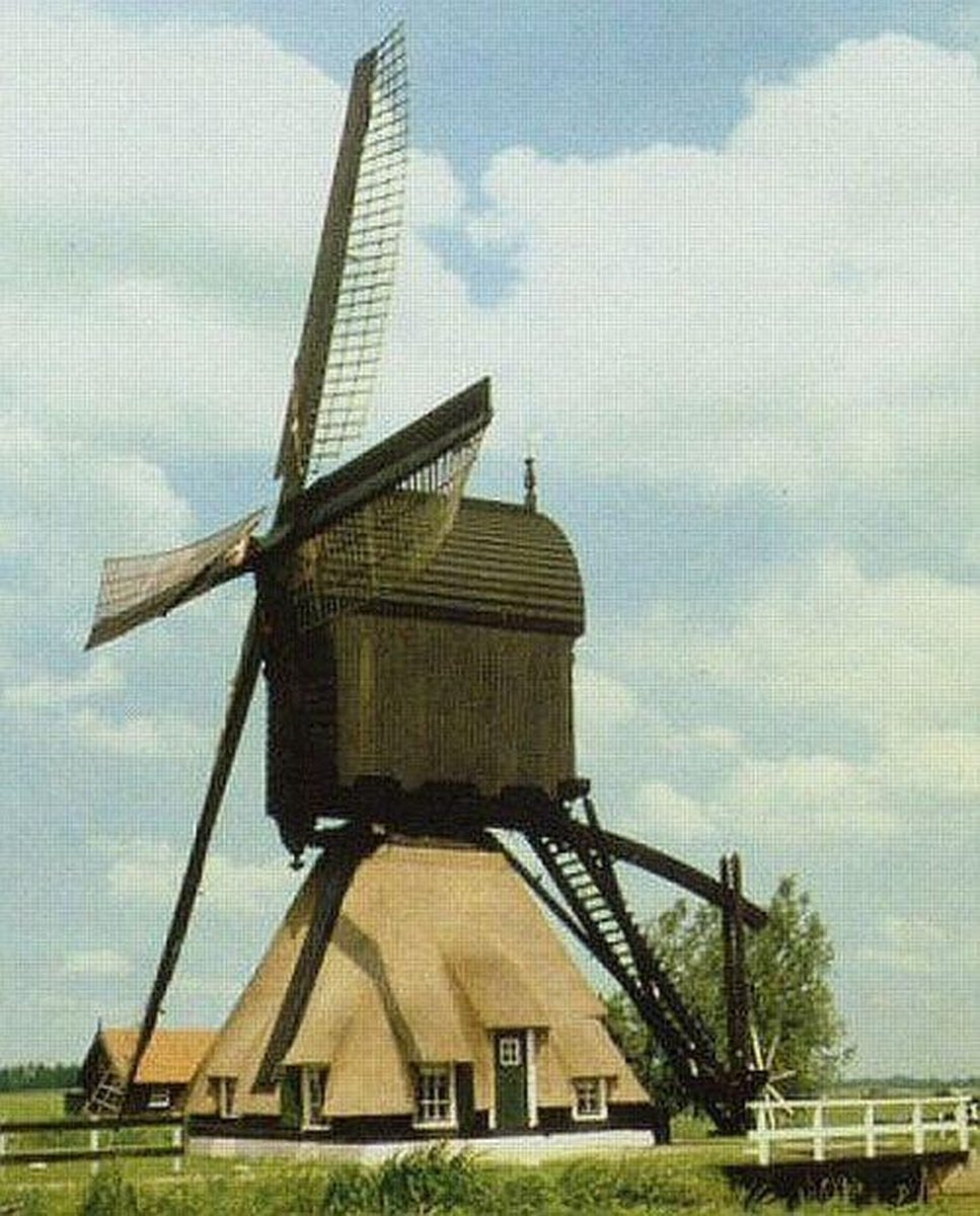 De Westermolen in model