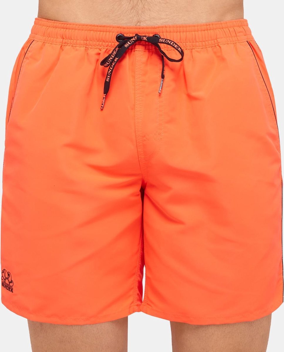 Sundek pervis zwemshort oranje - XXL