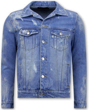 Enos Denim Spijkerjas Heren - RJ9028 - Blauw - Maat: M
