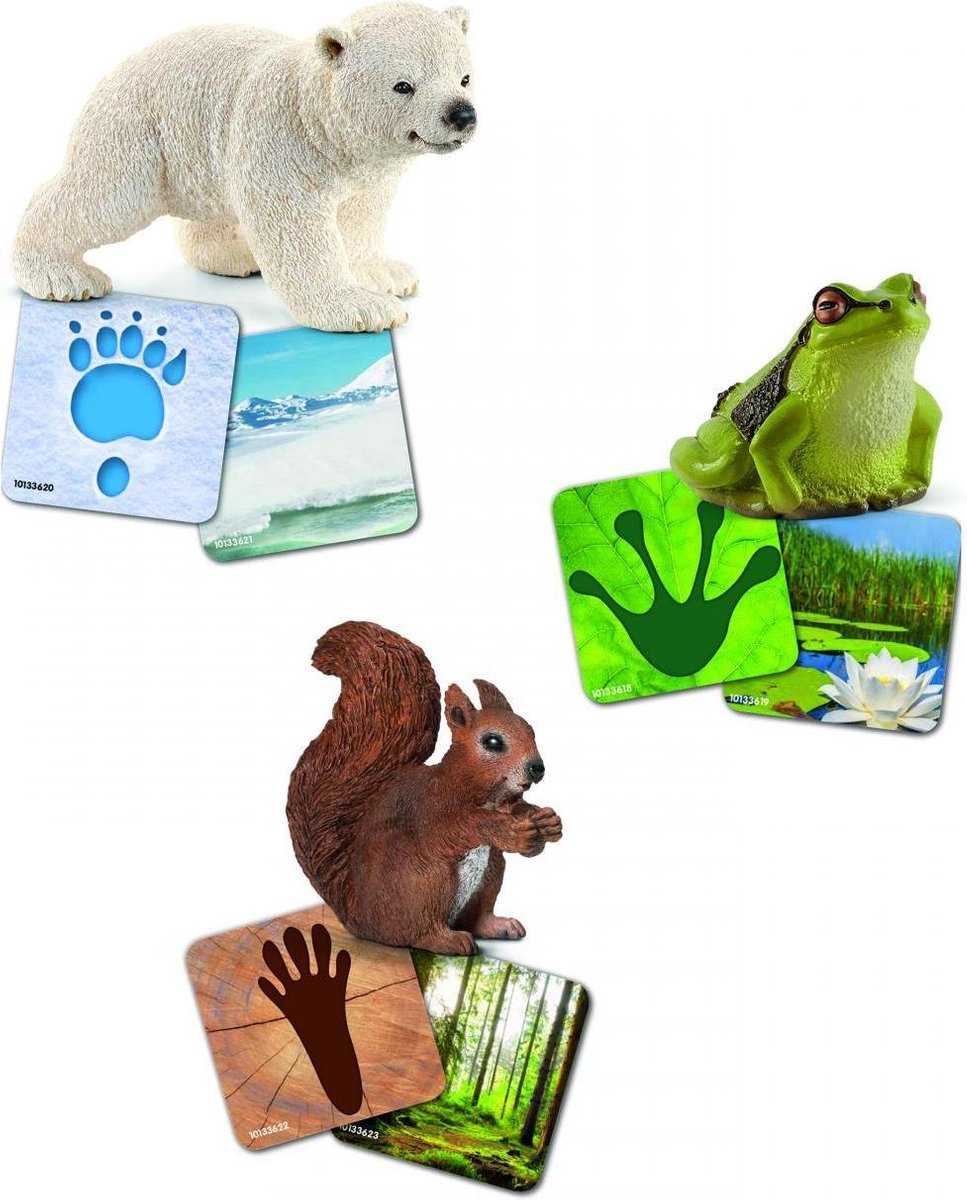 Leerkaarten Wild Life Schleich (42474)