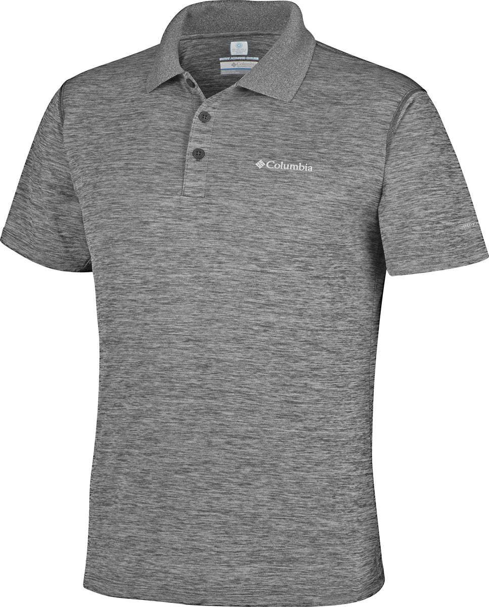Columbia Zero Rules Polo Shirt Sportpolo Heren - Shark Heather