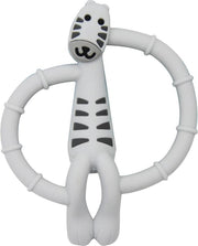 Kushies - Bijtspeelgoed - Siliconen bijtring tropen - Zebra