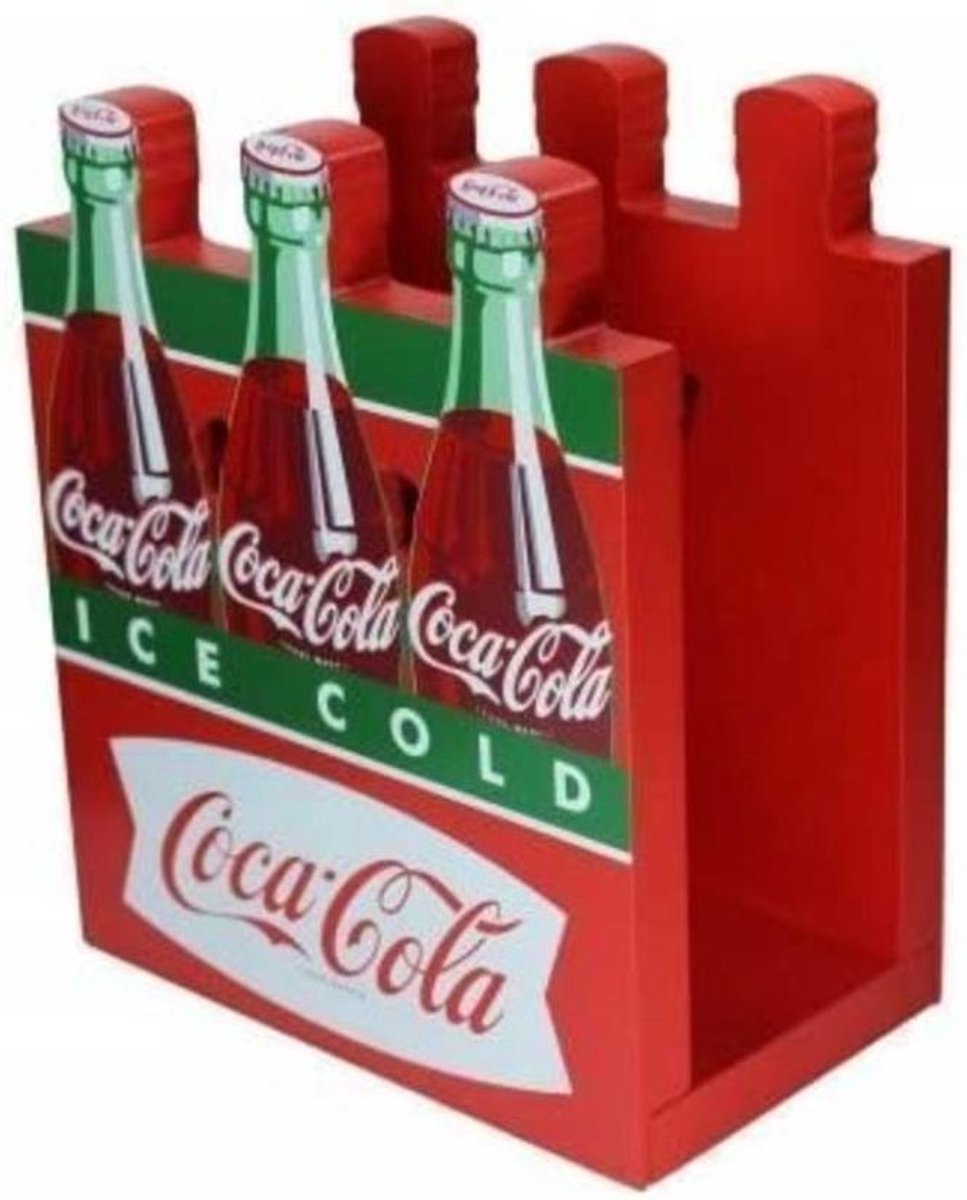 Coca-Cola Fishtail Design Six-Pack Servethouder