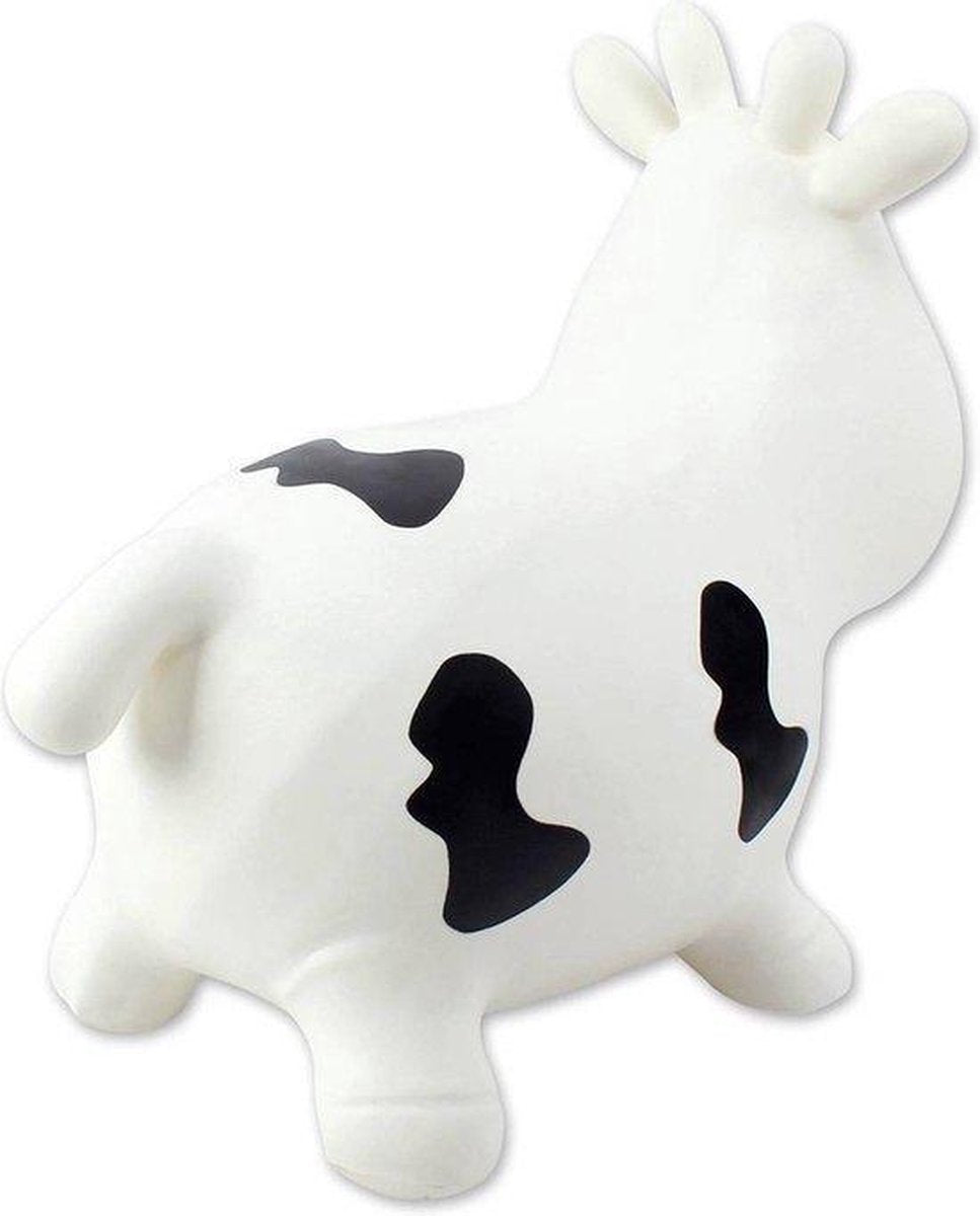 BS Toys Spring Skippykoe Wit - Skippybal - Jumping Cow