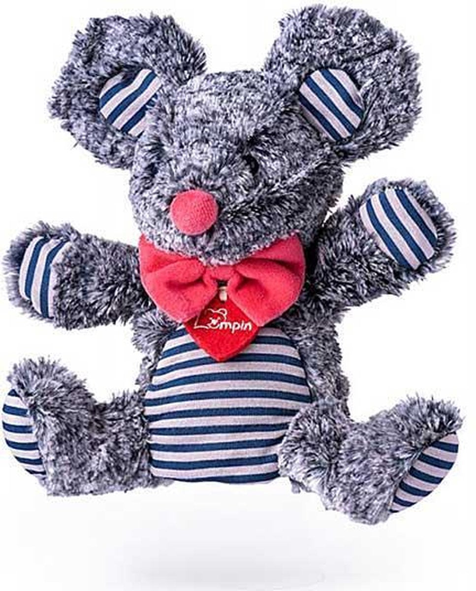 Handpop muis Ticky - Grijs - Lumpin