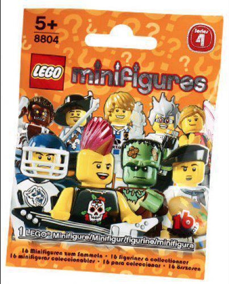 8804 Minifigures Serie 4