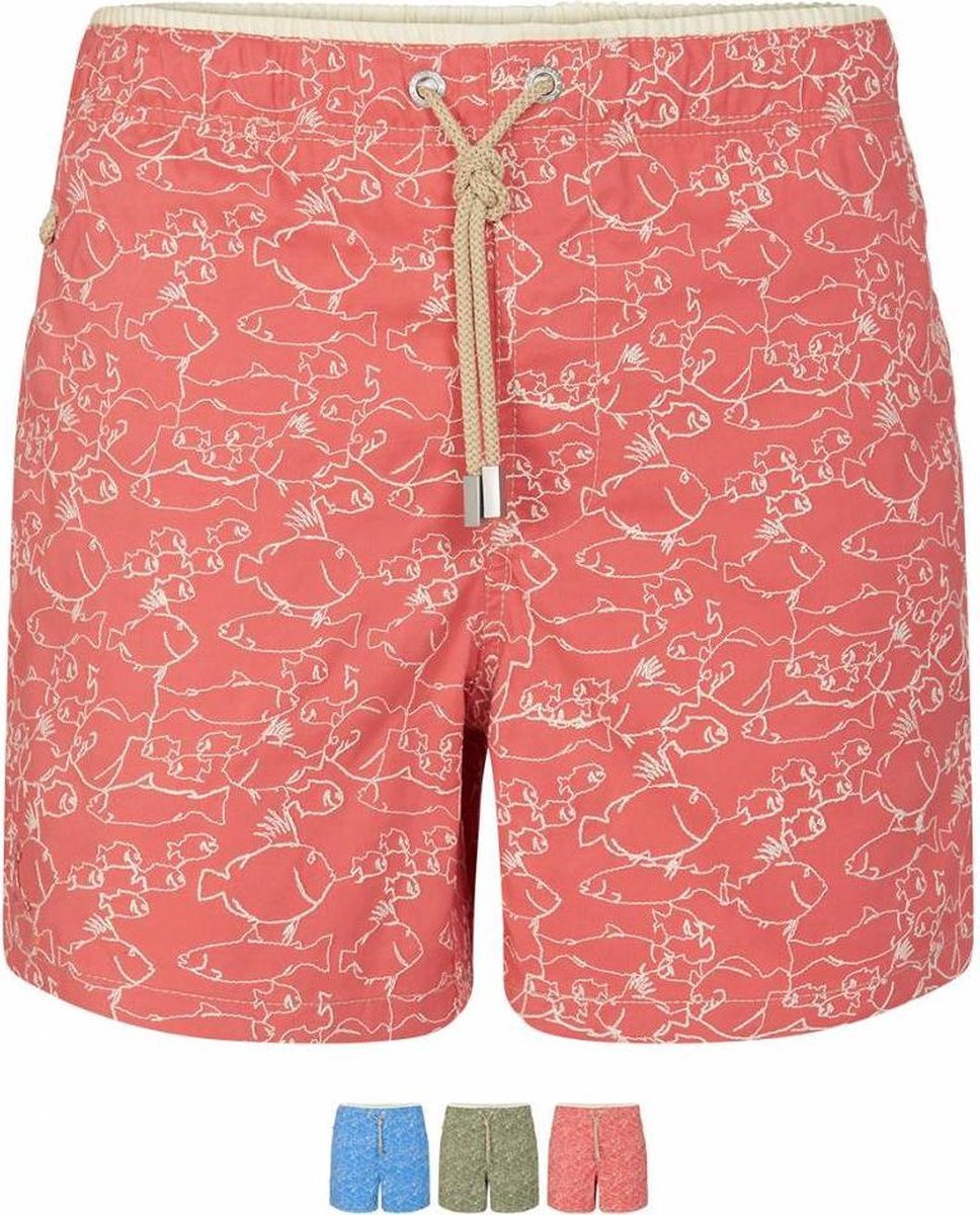 Ramatuelle Zwembroek Heren - Exuma Zwembroek - Maat L  - Kleur  Blauw / Indigo