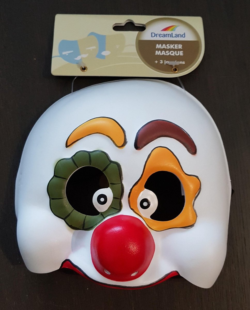Luxe Clown masker van foam