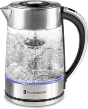 KitchenBrothers Elektrische Waterkoker met Temperatuurregeling - 1