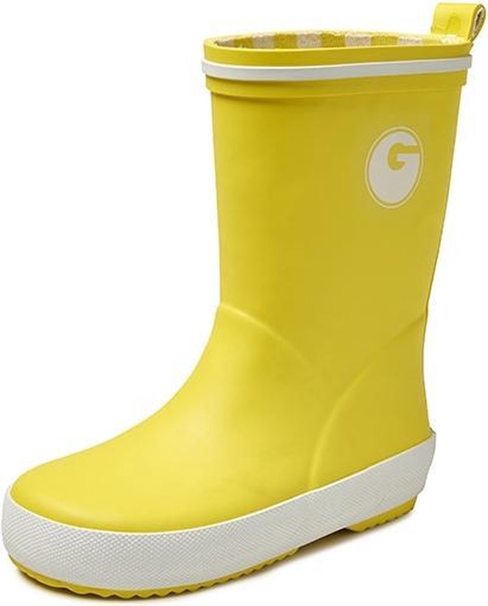 Rubberen Kinderlaars Groovy - geel - 27