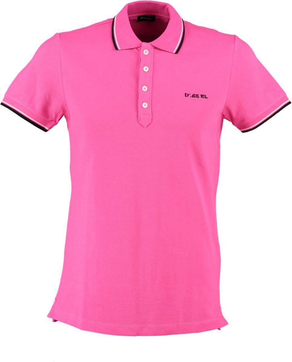 Diesel roze polo - Maat S