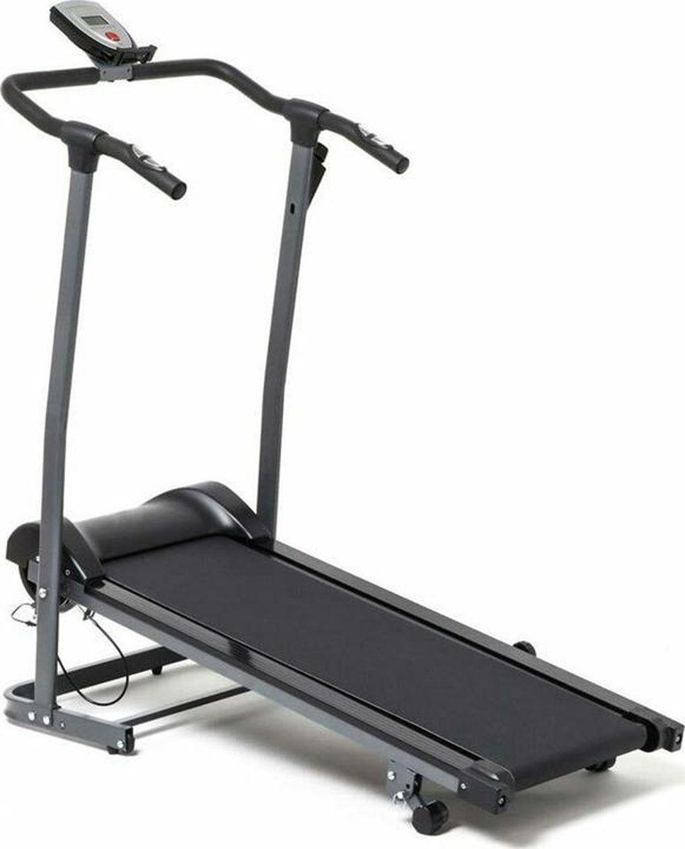 Opvouwbare Loopband  - Magnetisch - Incl. wielen - Incl. Digitale Trainingscomputer - 3 hellingsniveaus