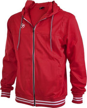 Brabo Tech Hooded  Trainingsjas - Maat M  - Mannen - rood