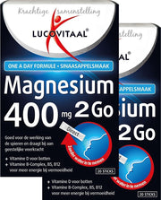Lucovitaal Magnesium 400 2 Go (2 STUKS)