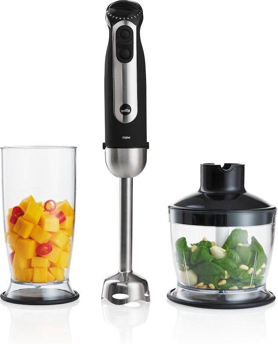 Wilfa SM-1FP Staafmixer - 700 watt - incl hakmolen