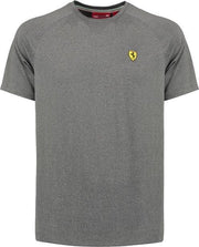 Ferrari T-shirt Scuderia Heren Polyester Grijs Maat Xs