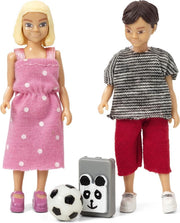 Lundby poppenhuis Set - Twee schoolkinderen