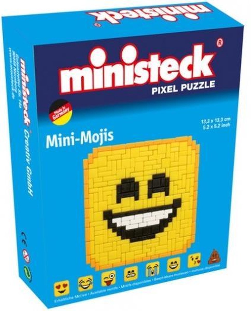 Ministeck Mini-moji Smile Emoticon