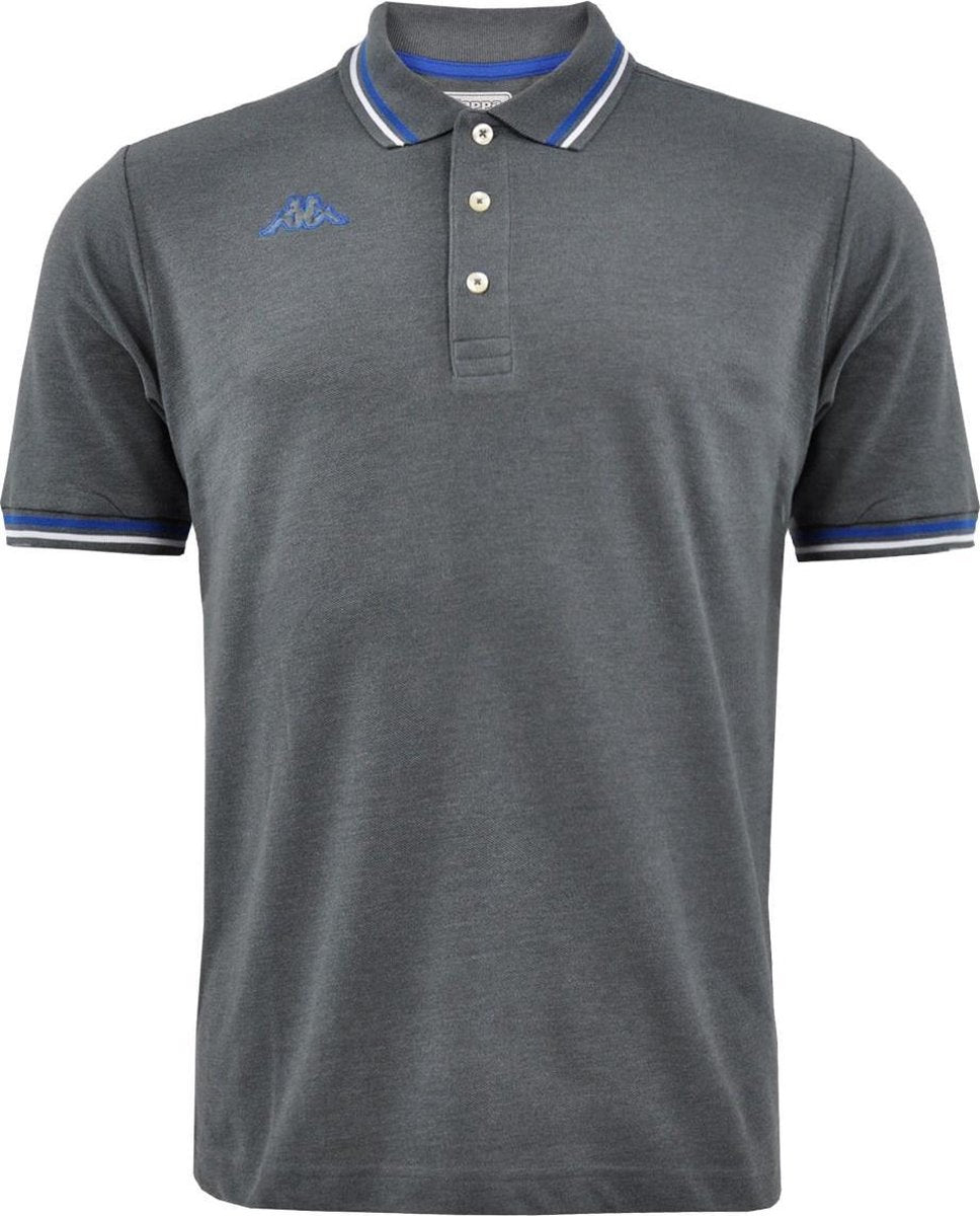 Kappa - Logo Maltax 5 MSS Polo  - Grijs - Heren - maat  M