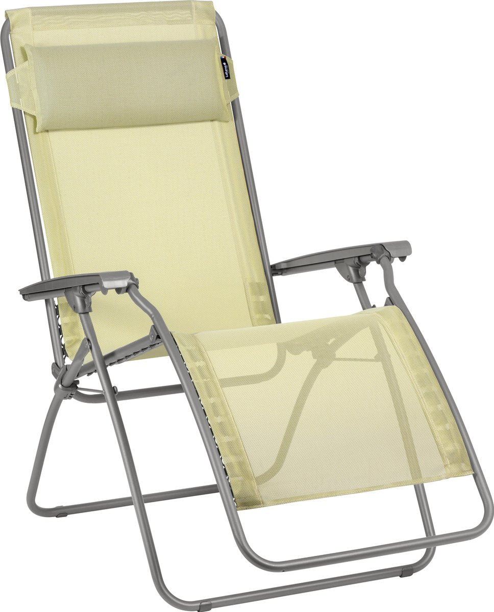 Lafuma R CLIP Batyline® Iso Relaxstoel - Inklapbaar - Verstelbaar - Yellow