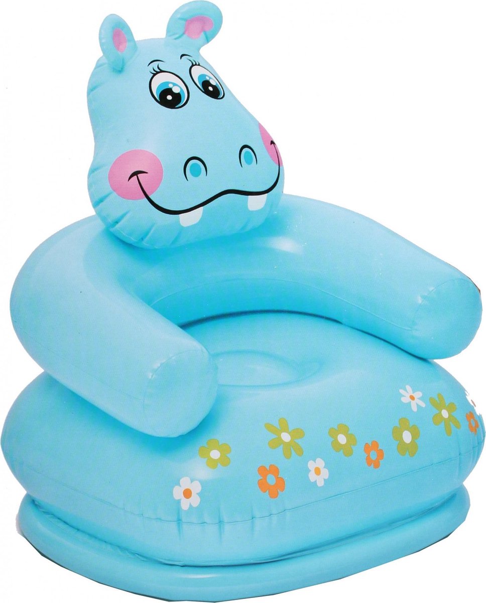 Intex 68556NP Opblaasbare Dierenstoel Blauw