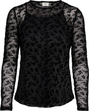 JDY FLORA L/S TOP JRS - S