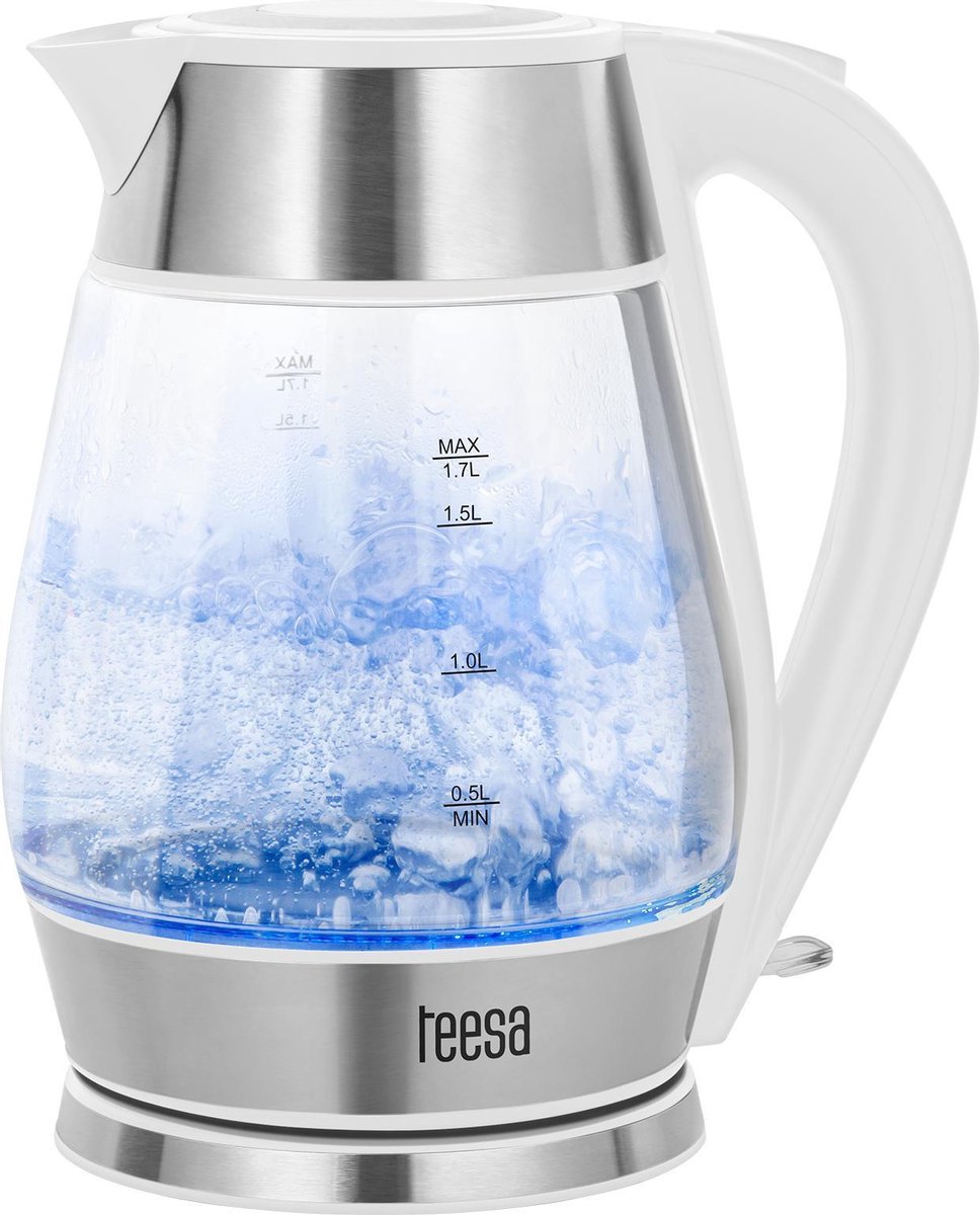 Teesa TSA1512W Elektrische glazen waterkoker inhoud 1