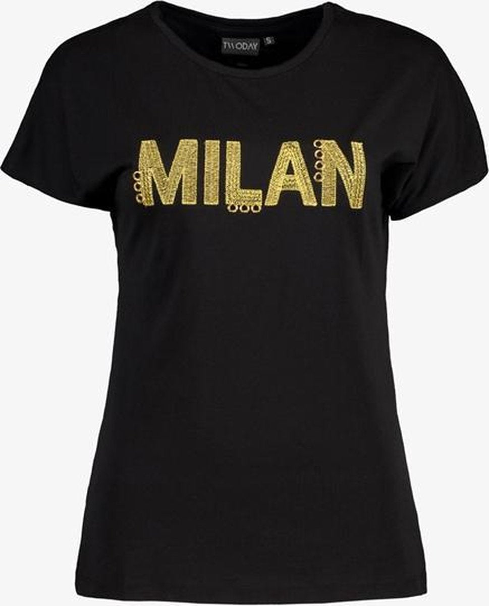 TwoDay dames T-shirt - Zwart - Maat XL