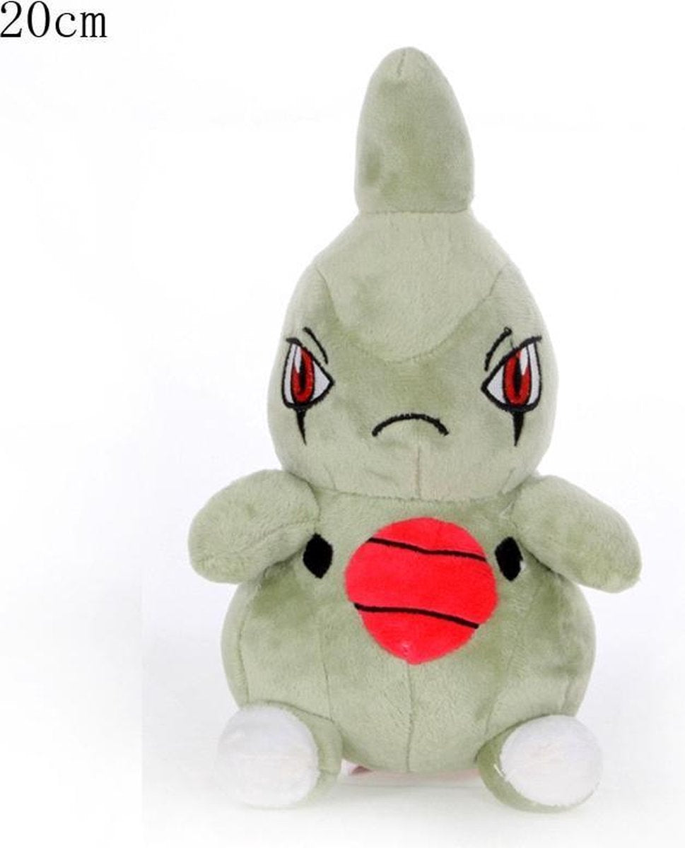 Larvitar Pokémon Knuffel | Pluche | 20CM | pokemon | Ash Ketchum | Oak | Battle Royal | Evolutie | HP | Mega Evolution | Pokédex | Trainer | Pokéball | Shiny | Type | Badges | Poké battle | Team Rocket