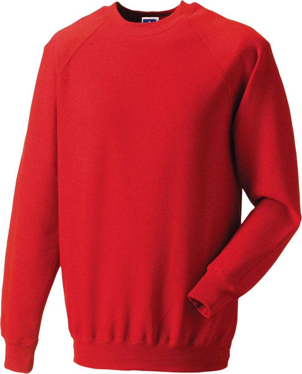 Russell Klassiek sweatshirt (Helder rood)