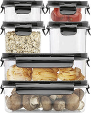 Lock&Lock Modular Vershoudbakjes | Bewaardozen voedsel – Set van 6 stuks – Helder Transparant