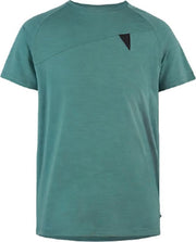 Klättermusen T-shirt Heren Tencel/merinowol/elastaan Turquoise Maat M