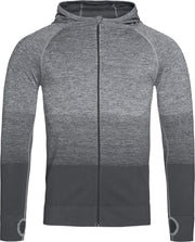 Absolute Apparel - Heren Stedman Active Naadloze Raglan Vest (Grijs)
