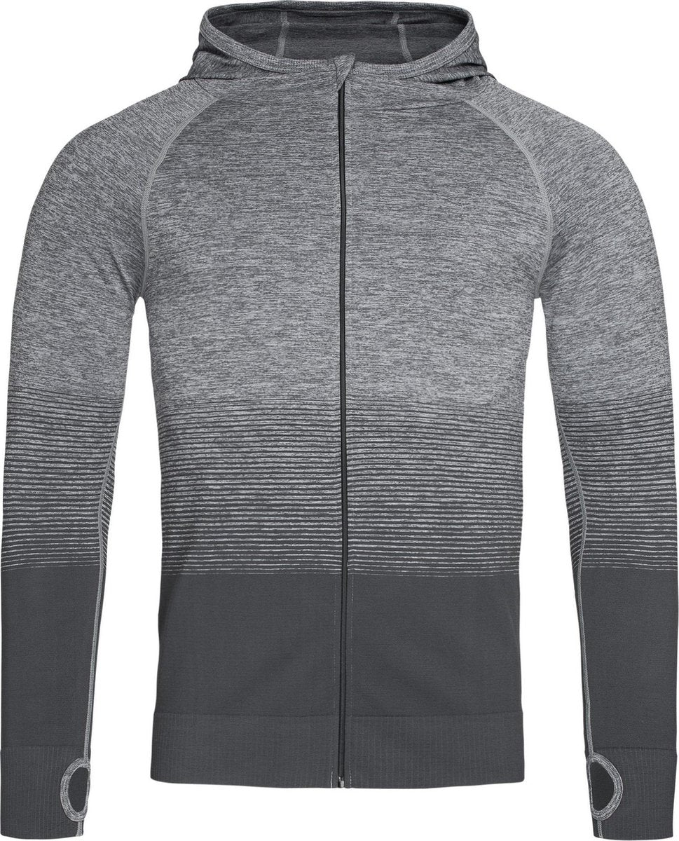 Absolute Apparel - Heren Stedman Active Naadloze Raglan Vest (Grijs)