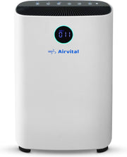 Airvital - Luchtreiniger met HEPA en Actieve Koolstof - Fijnstofmeter
