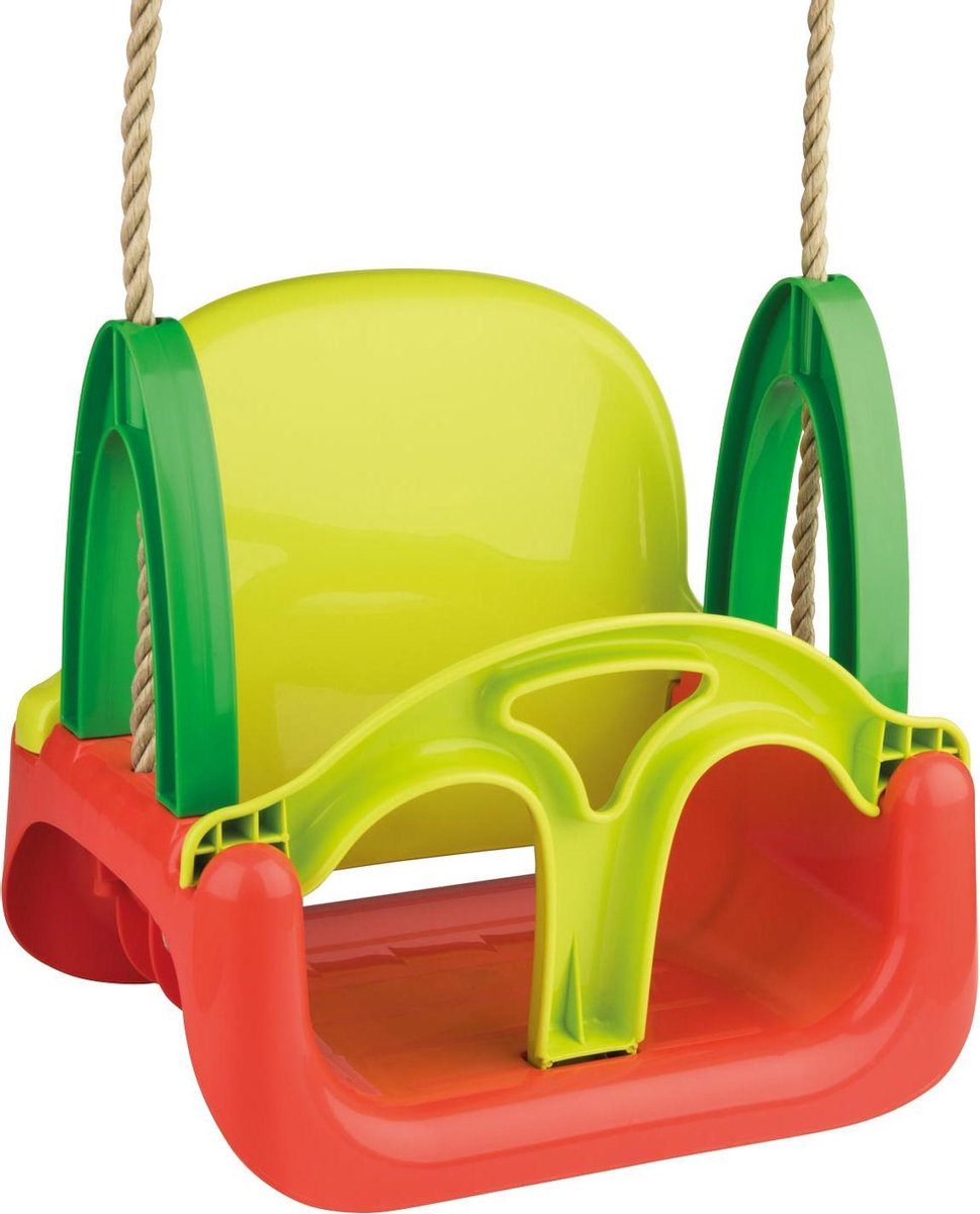 3 in 1 Schommel met Touw - 120 cm