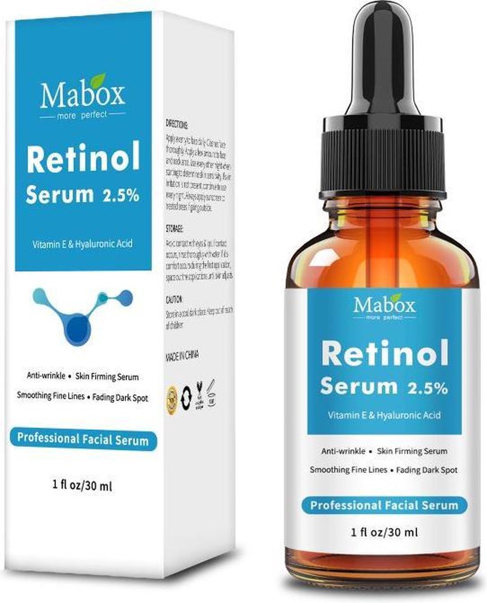 MABOX Vitamine E Huidverstevigende Serum Gezichtsserum Retinol Serum 2
