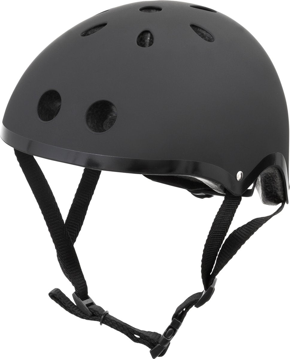 Mini Hornit Lids Fietshelm voor Kinderen - met LED achterlicht - Stealth (S)