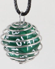 D&D Dungeons dragons ketting necklace Groen Green